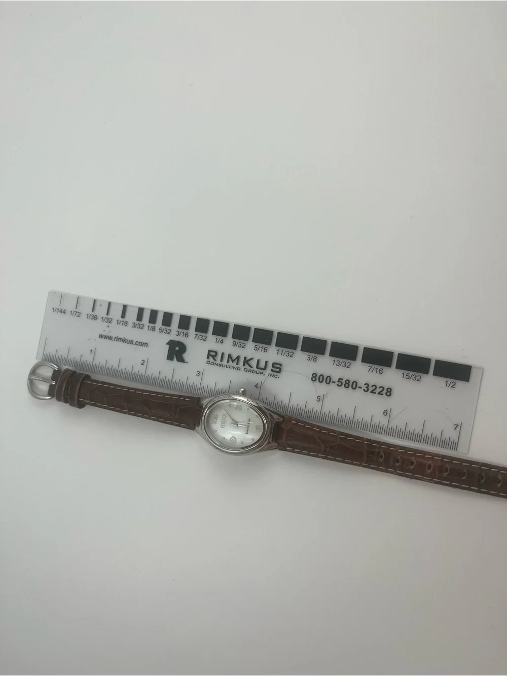 925 Sterling Silver Watch Case Space Age Analog Wrist Watch Mother of Pearl